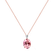 Náhrdelník s diamantem a turmalínem Élise4