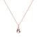 Náhrdelník s diamanty a morganitem Tearfall4