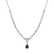 Náhrdelník s diamanty a safírem Queen of the Sky3