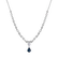 Náhrdelník s diamanty a safírem Queen of the Sky3