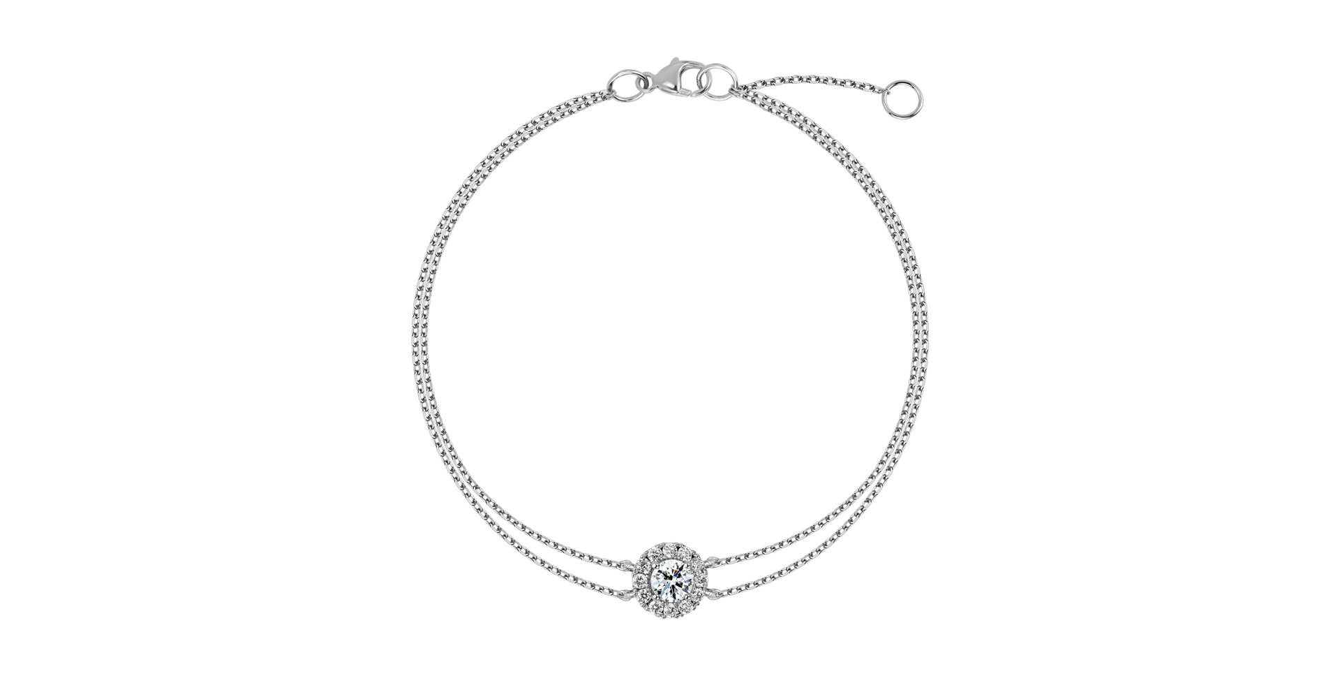 Náramek s diamanty Clarice