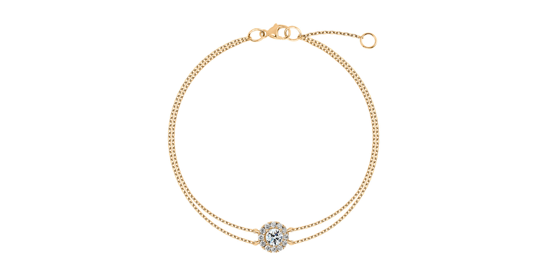 Náramek s diamanty Clarice