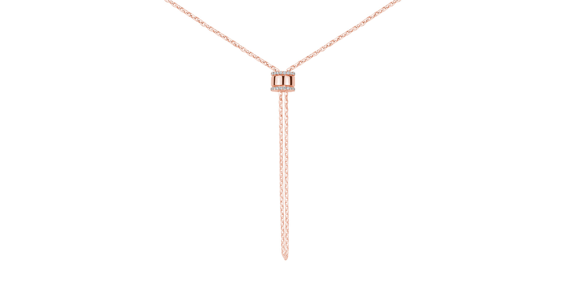 Náhrdelník s diamanty Elin