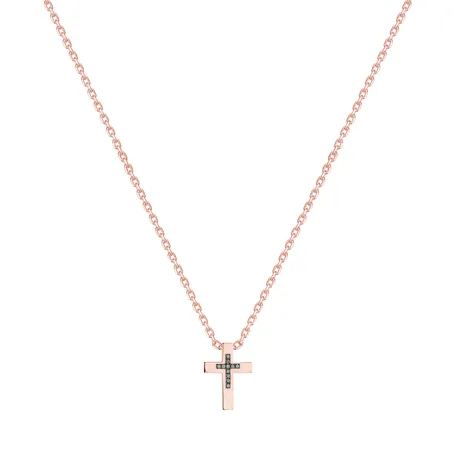 Náhrdelník s diamanty Cross