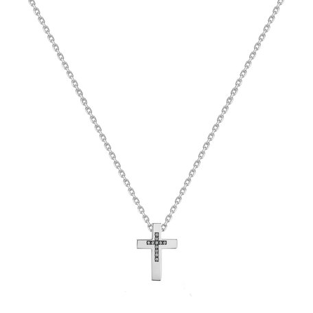 Náhrdelník s diamanty Cross