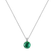 Náhrdelník s diamantmi a smaragdem Seraphita4