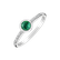 Prsten s diamanty a smaragdem Regal Elegance3