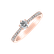 Prsten s diamanty Classic Dew3