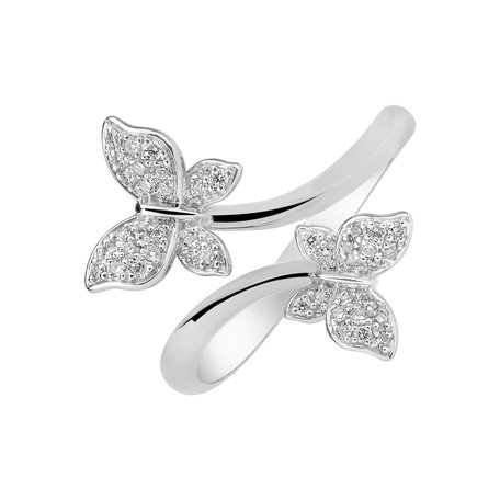 Prsten s diamanty Dancing Wings