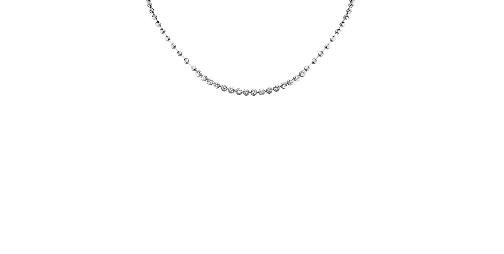 Náhrdelník s diamanty Night Poetry