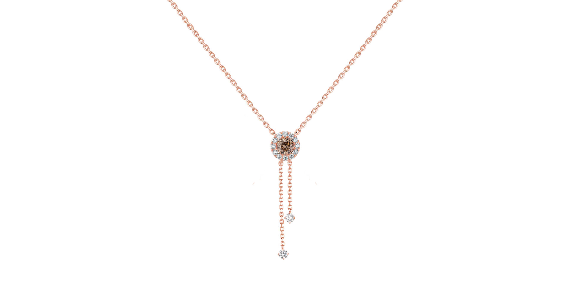 Náhrdelník s diamanty Sirius