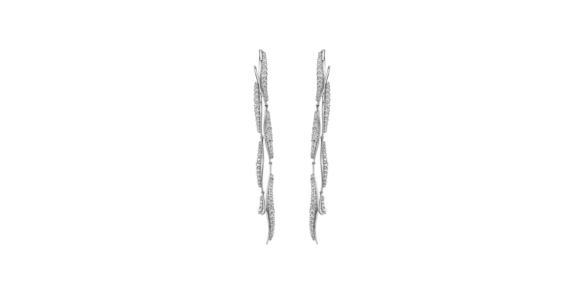 Náušnice s diamanty Whispers of the Falls