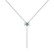Náhrdelník s diamanty a smaragdy Amea3