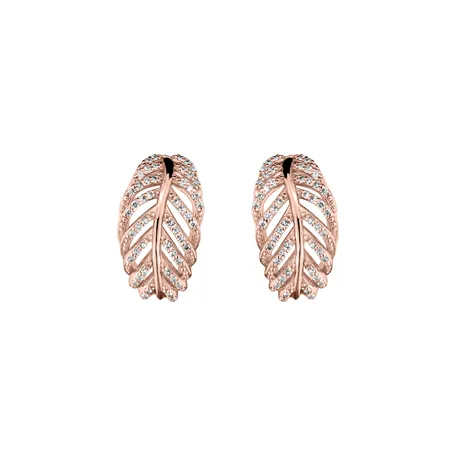 Náušnice s diamanty Feather of Heaven