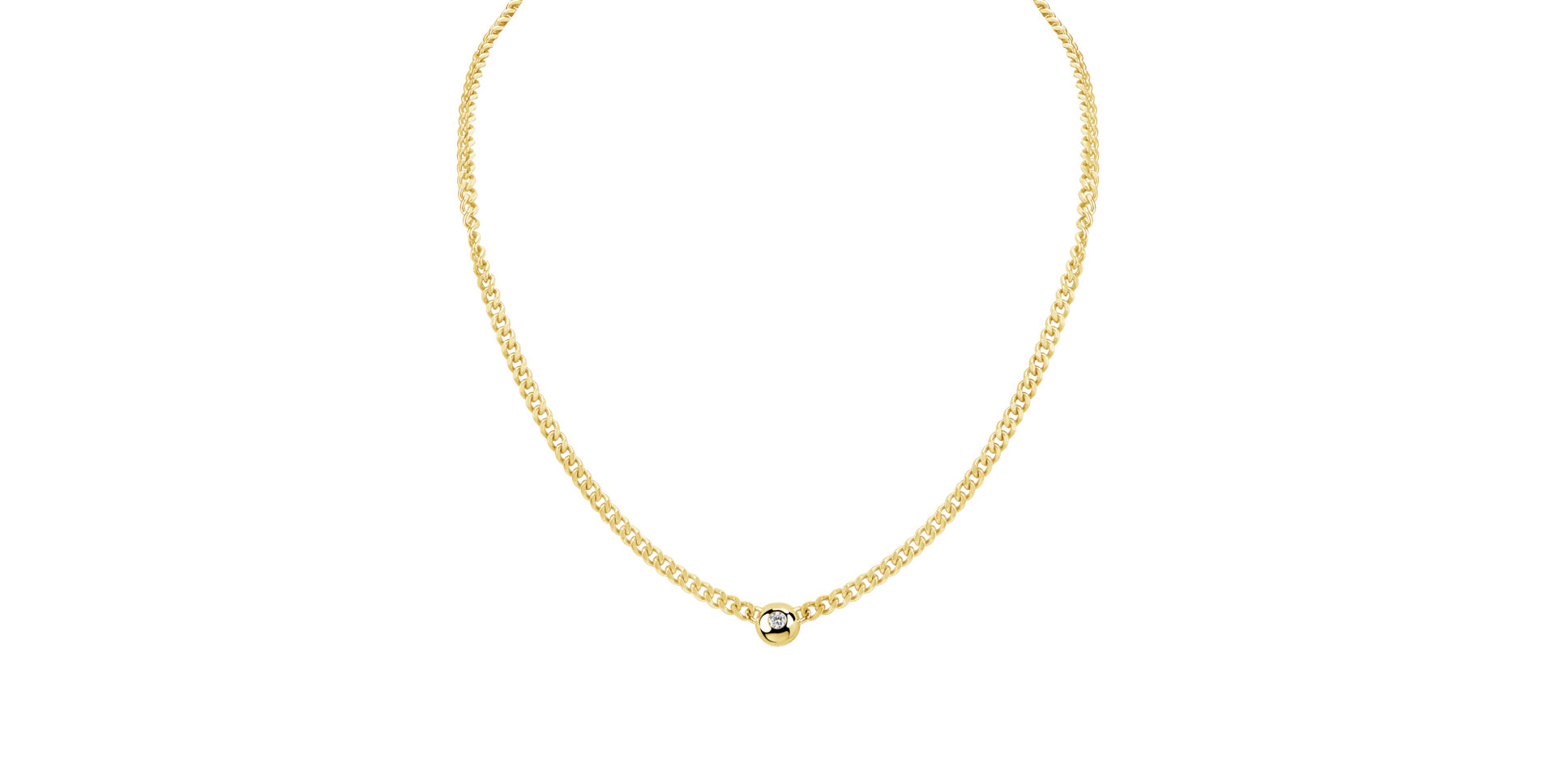 Náhrdelník s diamantem Circle of Clarity