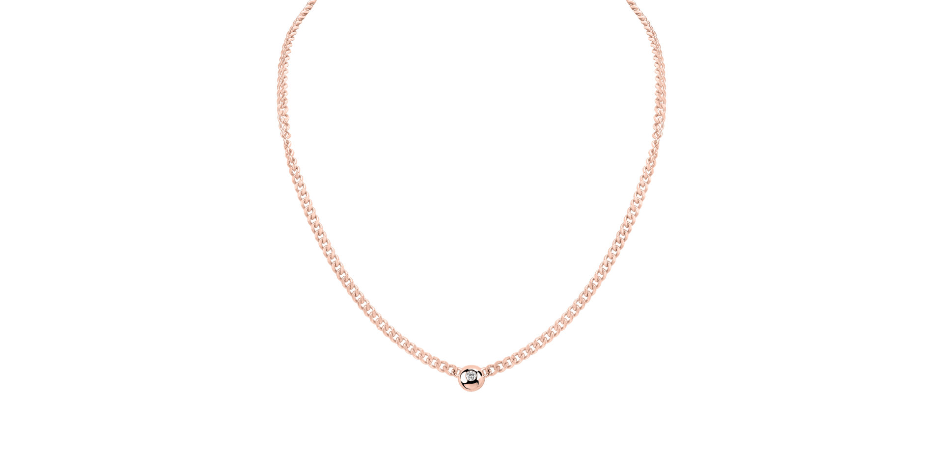 Náhrdelník s diamantem Circle of Clarity