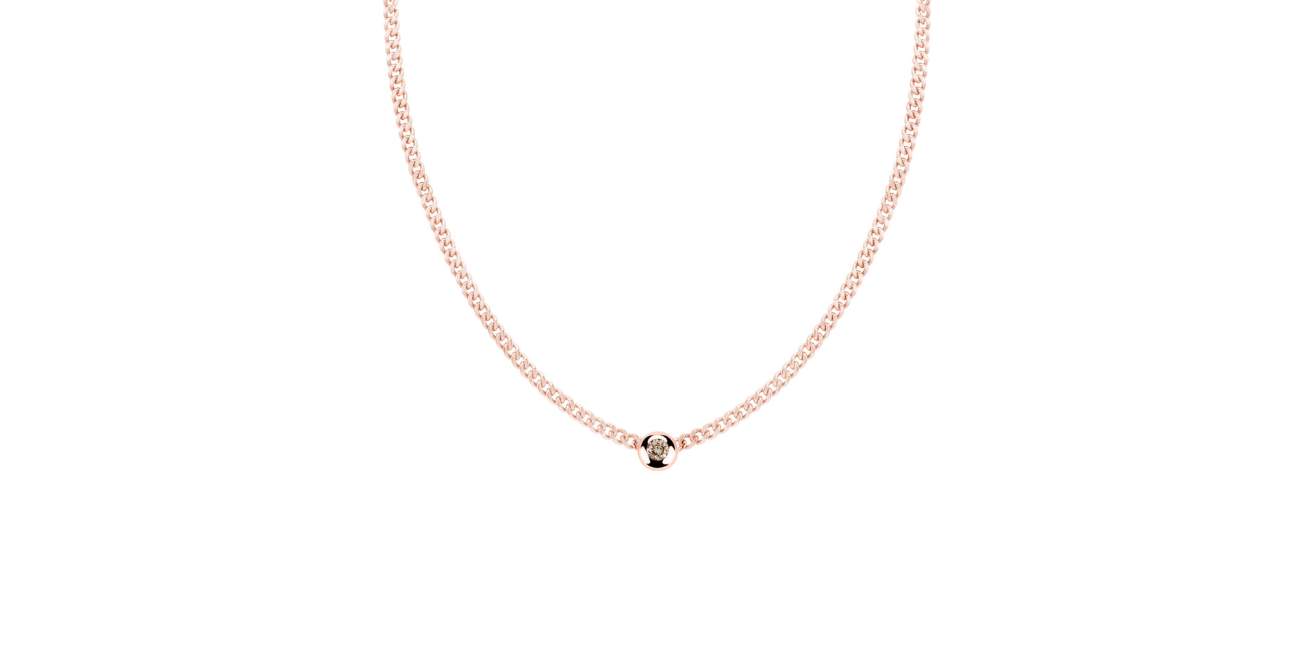 Náhrdelník s diamantem Circle of Clarity