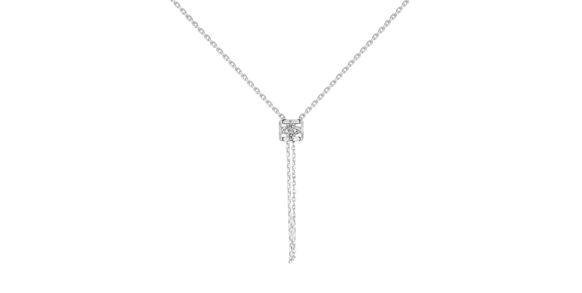 Náhrdelník s diamanty Virela