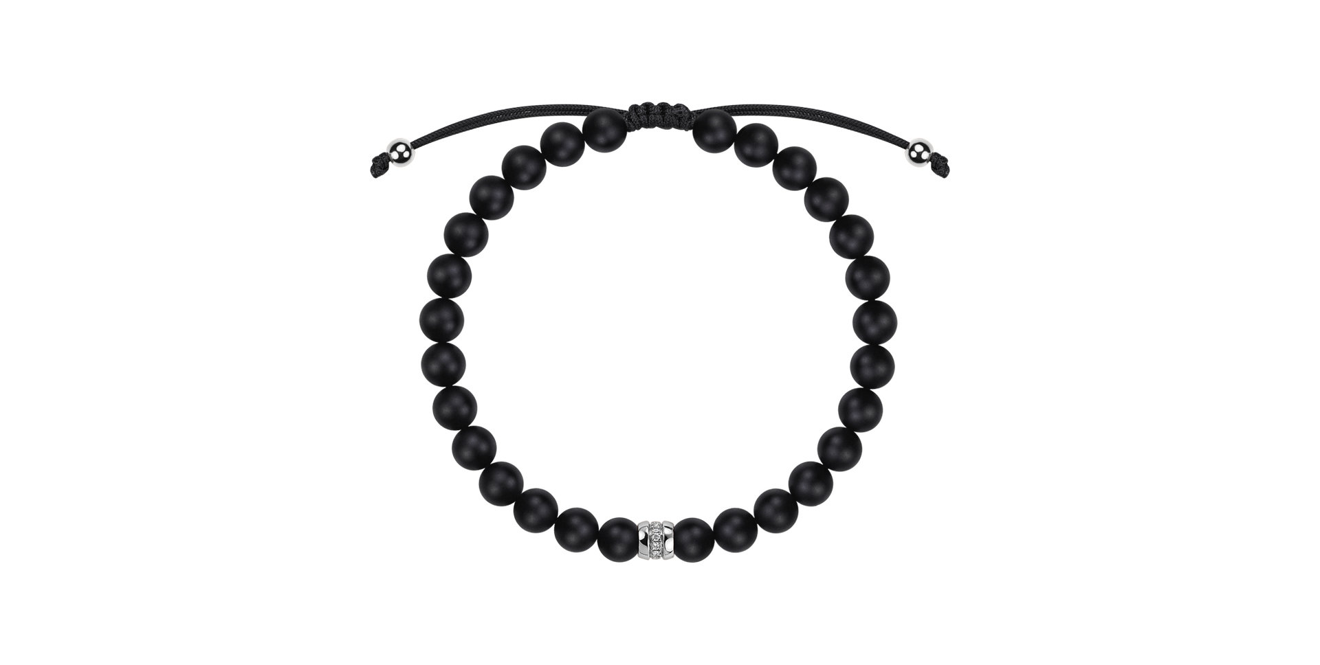 Náramek s diamanty a acháty Winter Gift