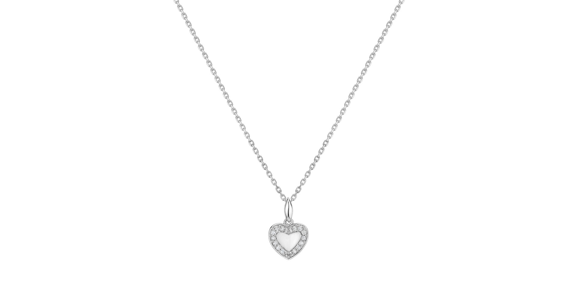 Náhrdelník s diamanty Diamond Lover