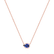 Náhrdelník s tanzanitem Solara Drop3