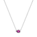 Náhrdelník s rhodolitem Solara Drop3