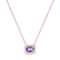 Náhrdelník s ametystem Aurum Breeze3