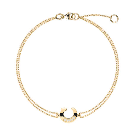 Náramek s diamanty Alluring Letter