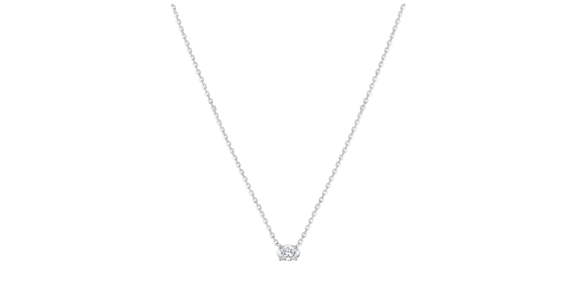 Náhrdelník s diamantem Eden