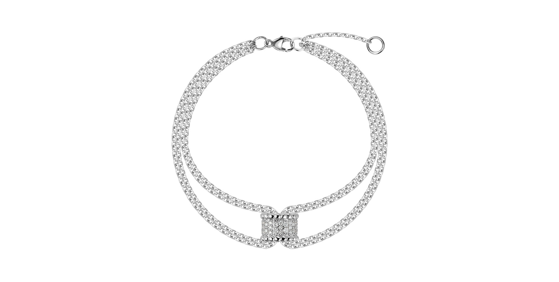 Náramek s diamanty Evia