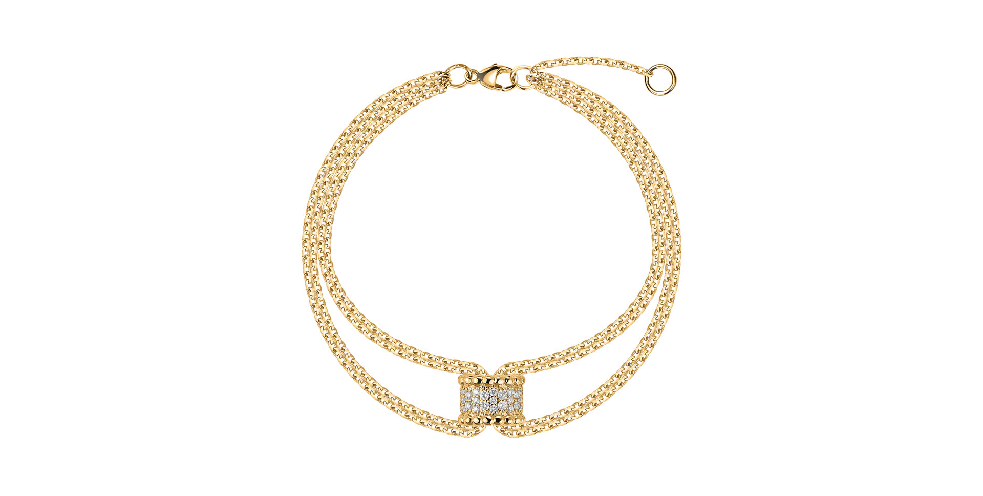 Náramek s diamanty Evia