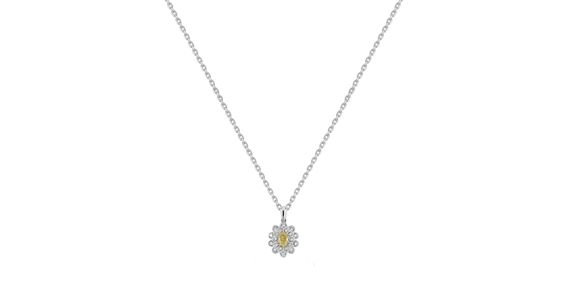 Náhrdelník s diamanty Florion