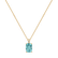 Náhrdelník s diamanty a apatitem Aqua Lumos3