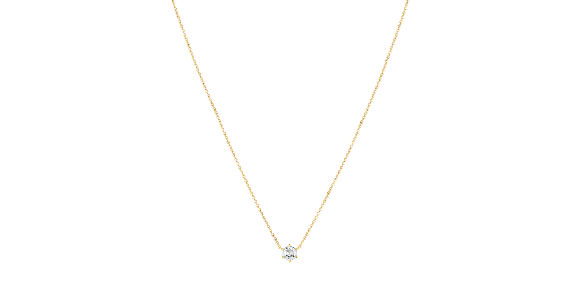 Náhrdelník s diamantem Vega