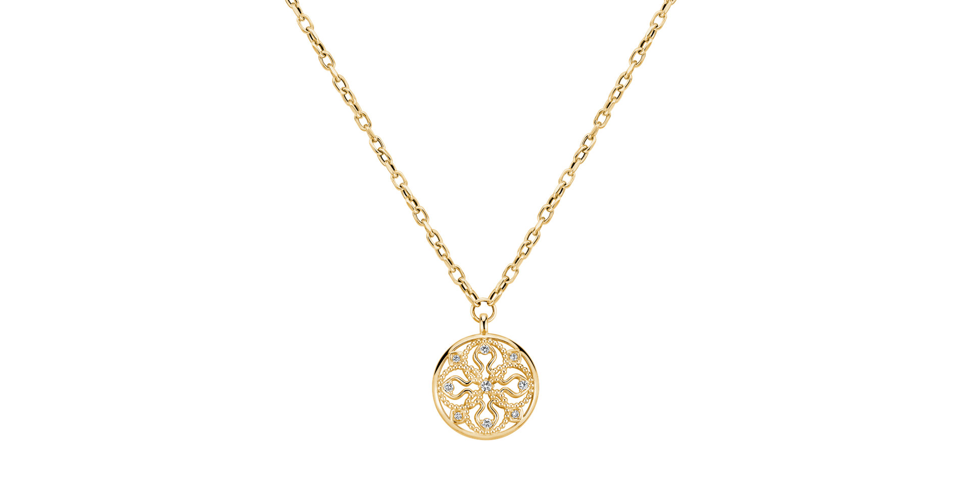 Náhrdelník s diamanty Aristos