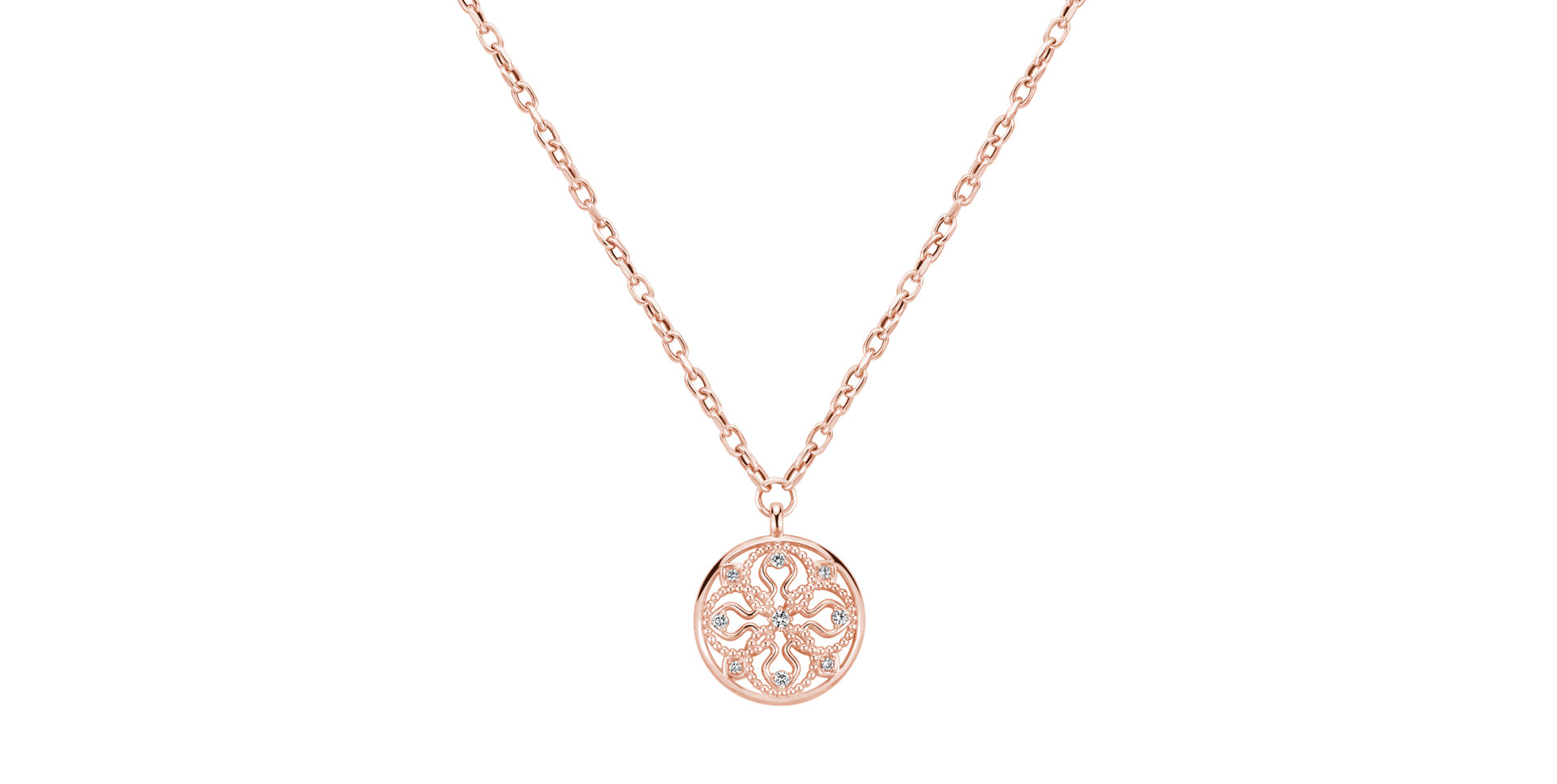 Náhrdelník s diamanty Aristos