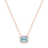 Náhrdelník s akvamarínem Aurum Breeze3