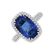 Prsten s diamanty a tanzanitem Ocean Depth5
