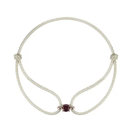 Náramek s rhodolitem Delilah