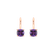 Náušnice s ametystem Araminta4