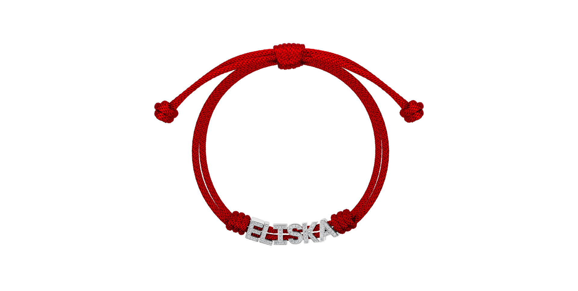 Náramek s diamanty Love Letters