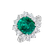 Prsten s diamanty a smaragdem The Forest Guardian3