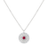 Náhrdelník s diamanty a rubínem Heart of Star3