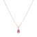 Náhrdelník s diamantem a turmalínem Nova Rosa3