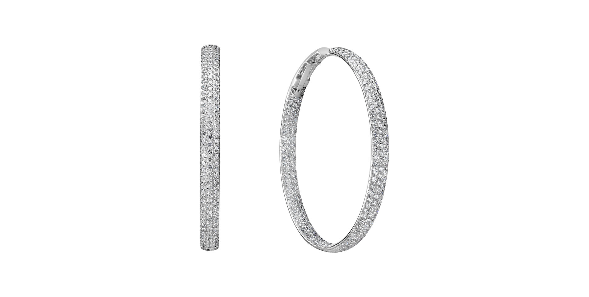 Náušnice s diamanty Vernia