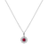 Náhrdelník s rubínem a diamanty Erona3