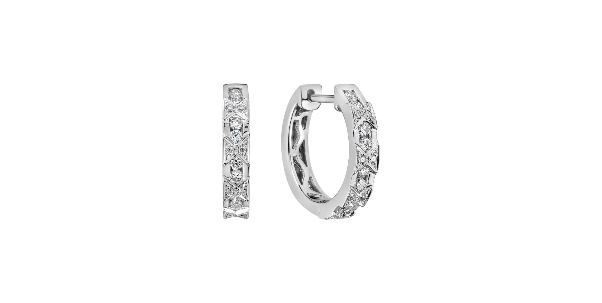 Náušnice s diamanty Sorien