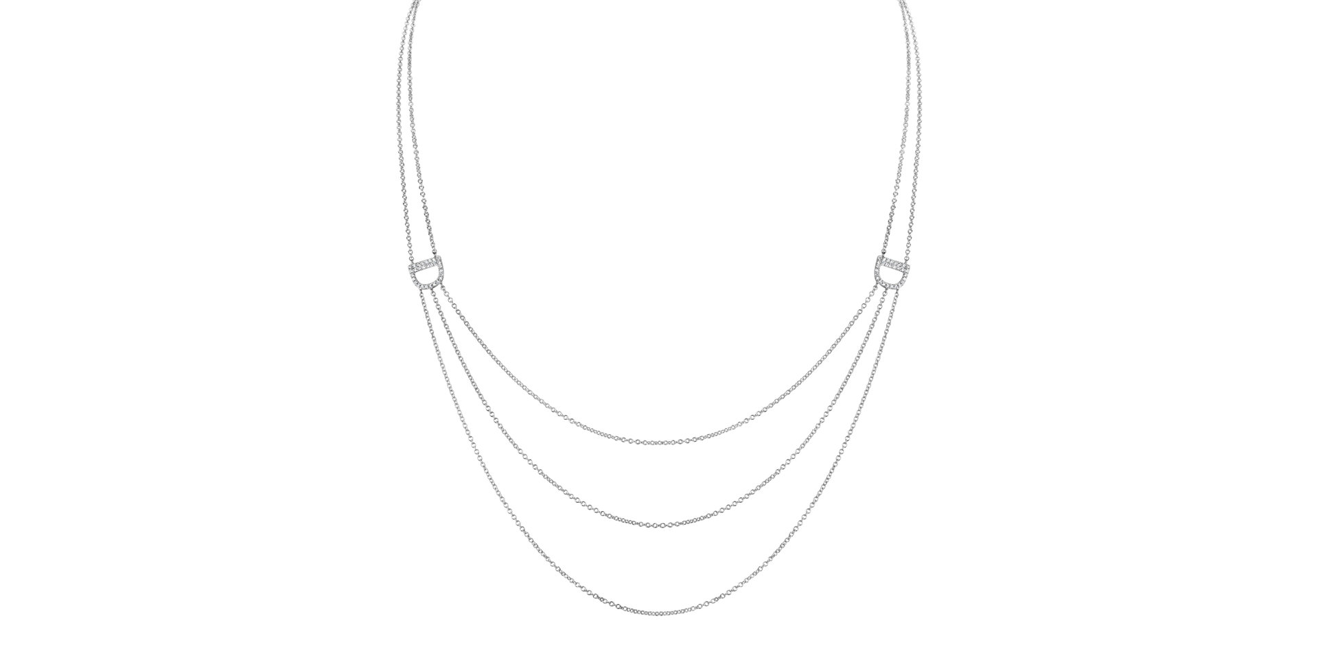 Náhrdelník s diamanty Luminous Grace