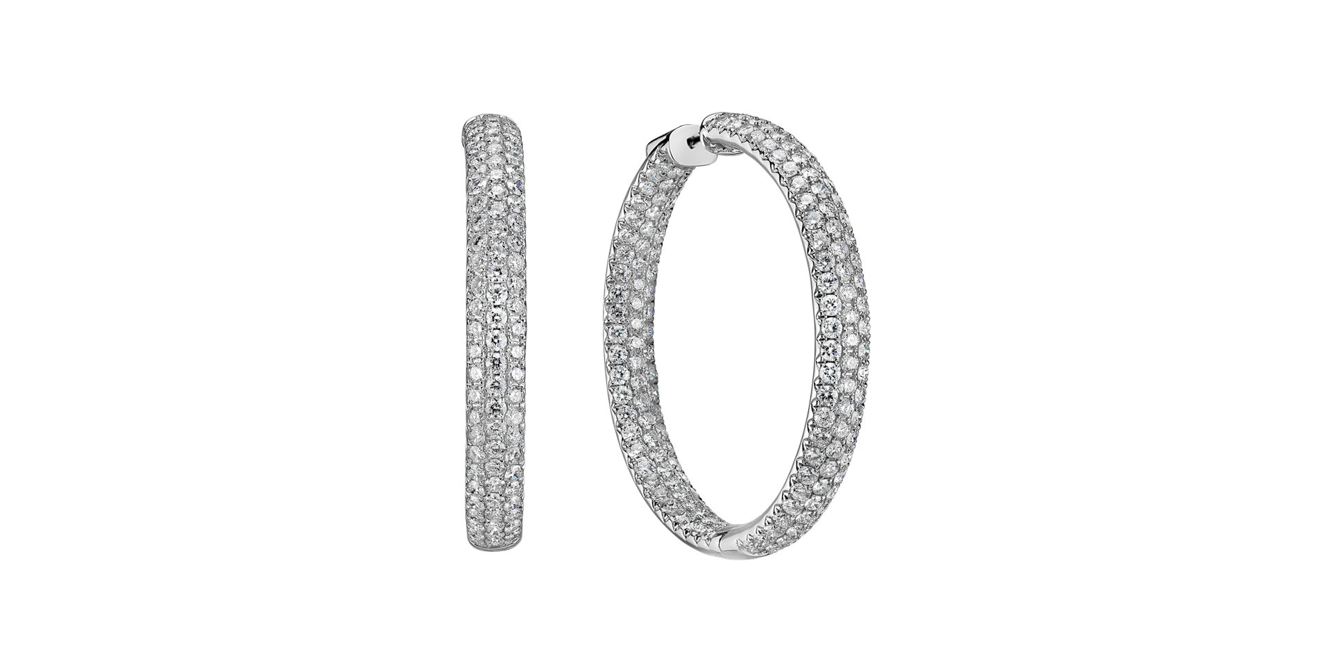 Náušnice s diamanty Eclipse