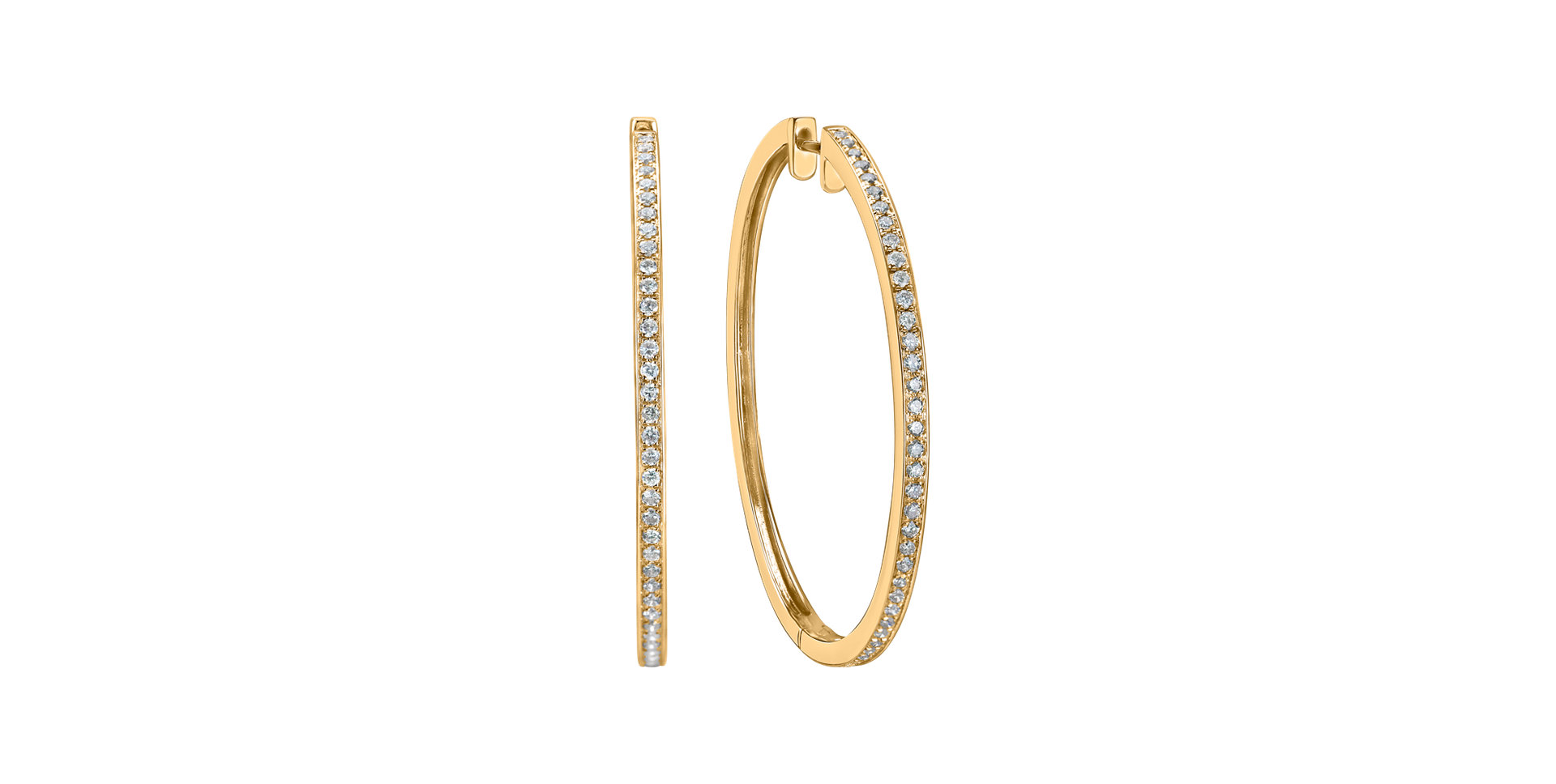 Náušnice s diamanty Wonder Rain